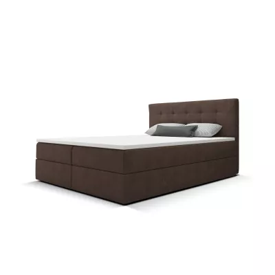 Doppelbett 180x200 mit Stauraum STIG 2 - braun