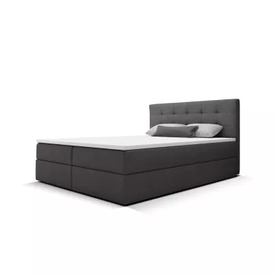 Doppelbett 180x200 mit Stauraum STIG 2 - grau