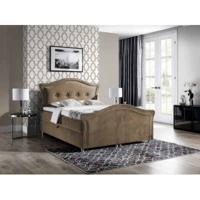 Magisches Landhausbett Bradley Lux 120x200, hellbraun