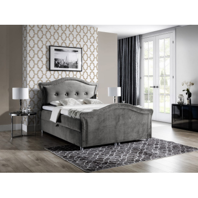 Magisches Landhausbett Bradley Lux 120x200, grau