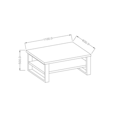 Designer-Couchtisch GEJFUN