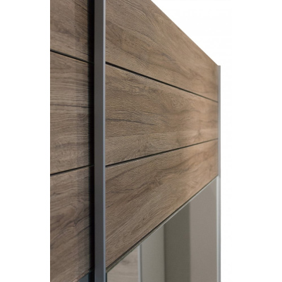 Großer Schrank SÁRA 270 cm, San Remo Eiche