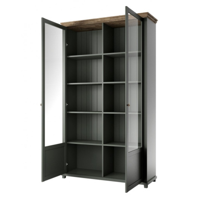 Zweitürige Vitrine EROL