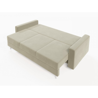 Ausklappbares gepolstertes Sofa KOMAS, Grau 2