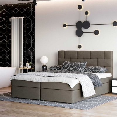 Designbett WALLY 160x200, Braun