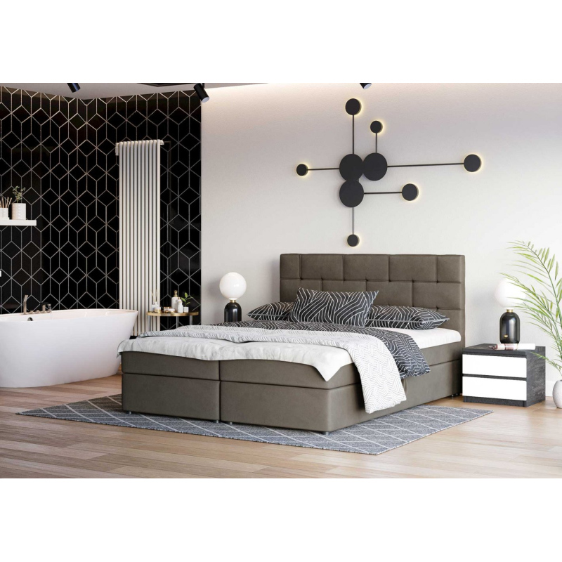 Designbett WALLY 160x200, Braun