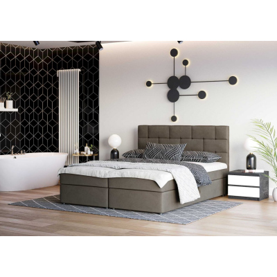Designbett WALLY 160x200, Braun