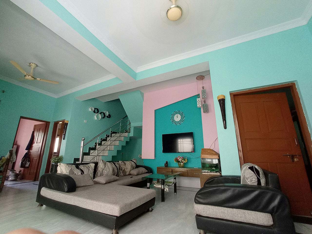 Farben können Sie glücklich machen.